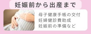 妊娠前から出産まで