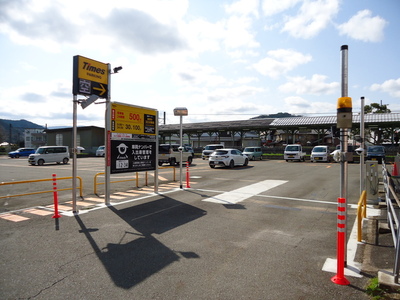 画像：駐車場入口の写真