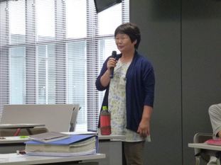 写真3：個人発表の様子