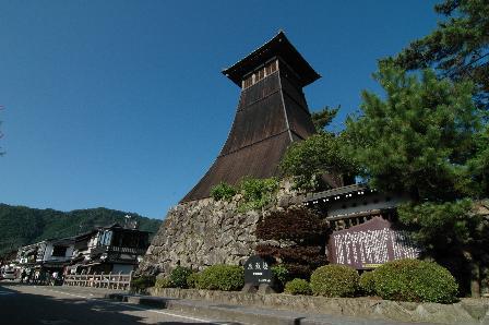 写真：辰鼓楼（出石城下町）