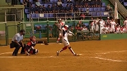 写真：日本女子ソフトボールリーグ豊岡大会