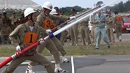 写真：消防操法大会