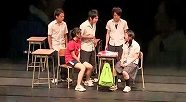 写真：いわき総合高校演劇部豊岡公演