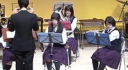 写真：日高高等学校吹奏楽部