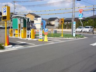 写真：豊岡市営市役所北駐車場