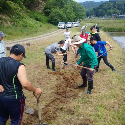 写真：掘削作業の様子