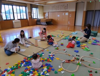 写真：おでかけ広場の様子