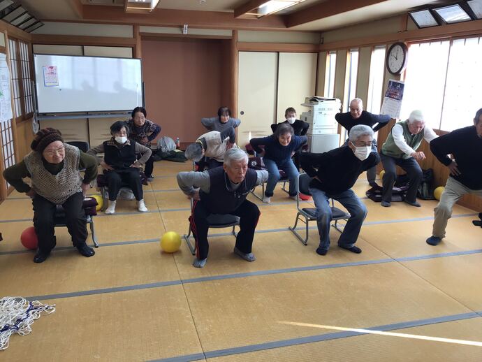 スクワットの風景