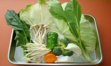 写真：350gの野菜