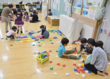 写真：一時保育