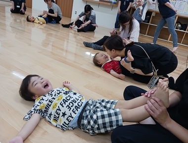 活動の様子　運動遊び