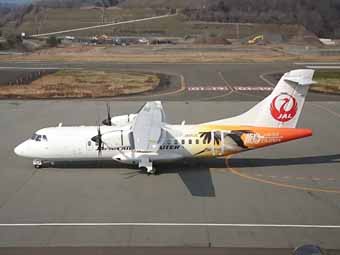 写真4：新型機ATR42-600型機