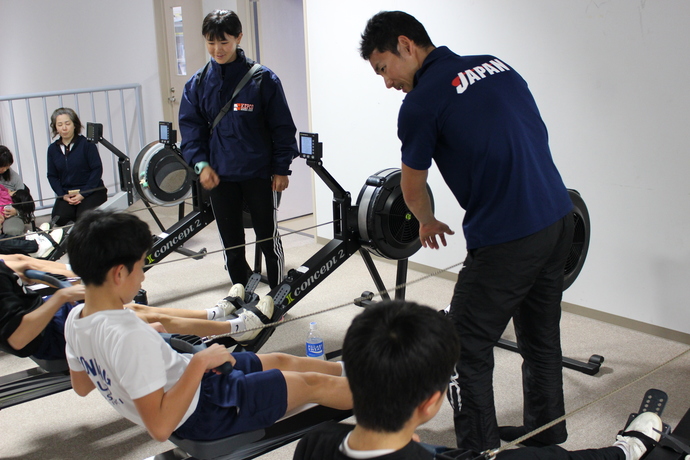 写真：冨田選手と西村選手