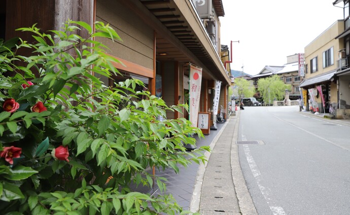 写真：城崎の街並み