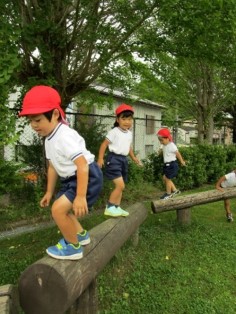 写真1：運動遊びの様子