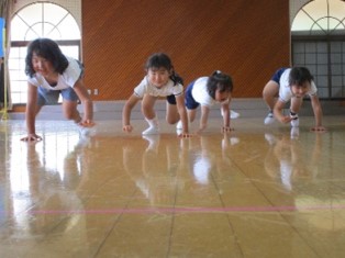 写真5：運動遊びの様子