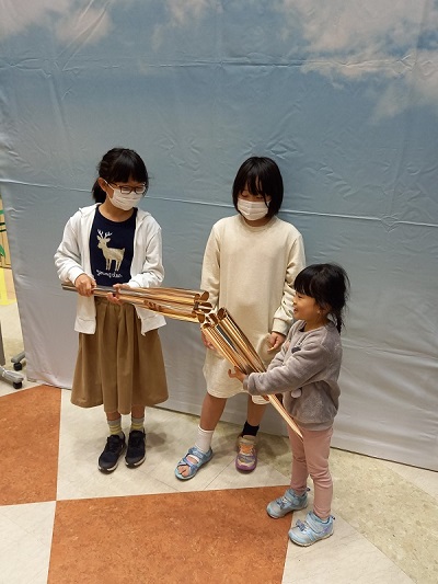 写真：トーチキスの様子