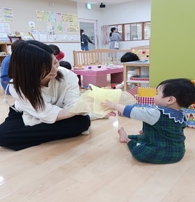 写真：ふれあいタイムの様子