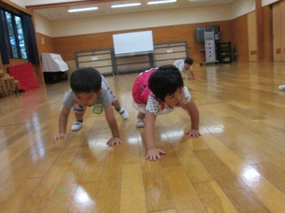 写真：竹野認定こども園　運動遊びの様子1