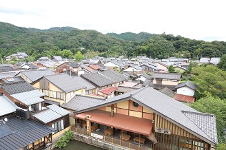 写真：辰鼓楼からの眺め