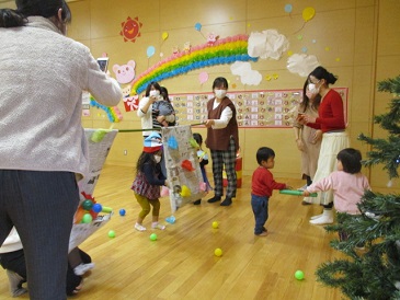 写真：クリスマス会の様子