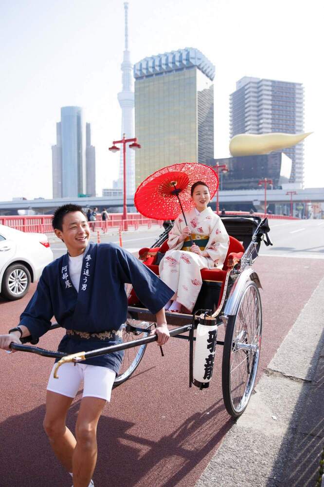 写真：人力車阿部屋