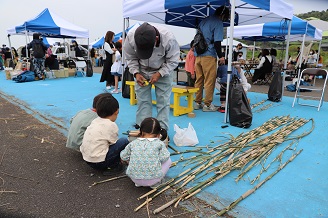 写真：竹鉄砲クラフト