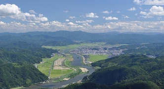 写真：豊岡市街地