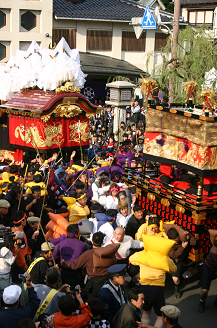 写真：城崎だんじり祭り