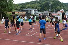 写真：第45回ジュニア陸上教室＆記録会