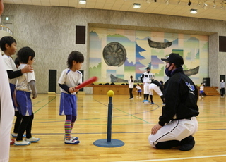 写真：野球教室の様子2