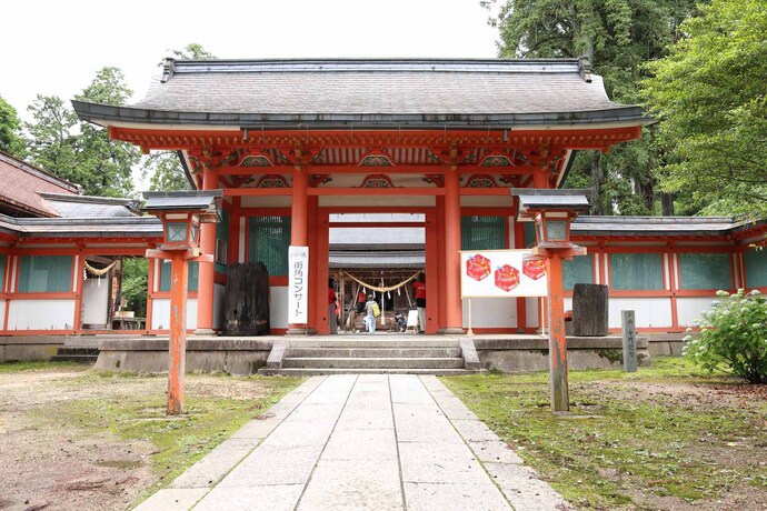 写真：出石神社の入り口