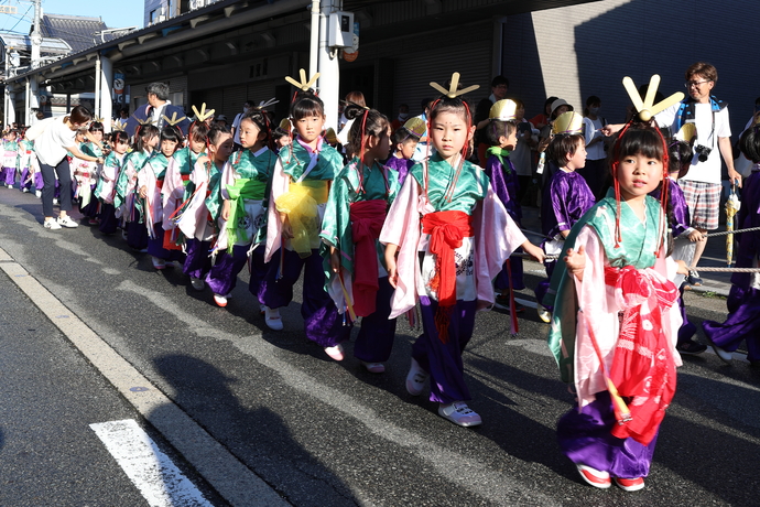 写真：稚児行列