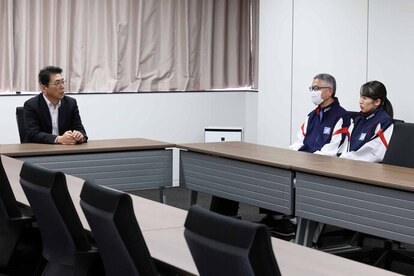 写真：激励会の様子