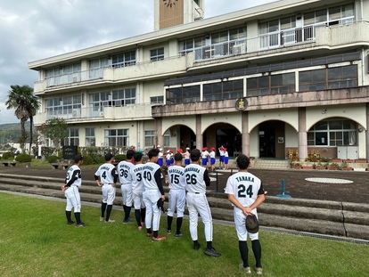 写真：野球教室の様子1