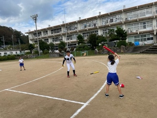 写真：野球教室の様子4