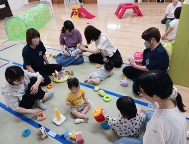 写真：なかよし広場の様子