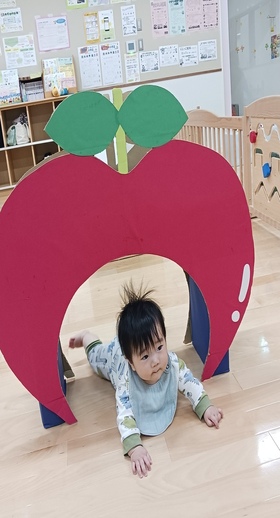 写真：親子の活動の様子