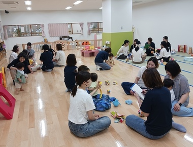 写真：なかよし広場の様子