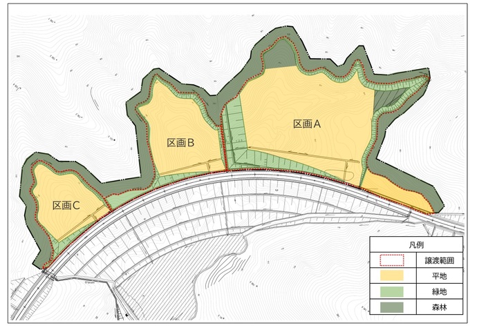 コウノトリ豊岡産業用地区画図