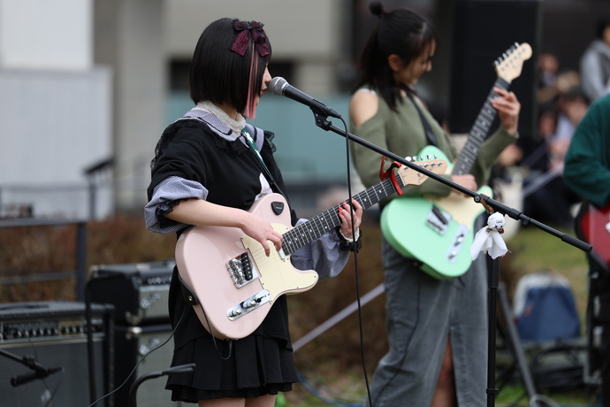 写真：高校生のバンド