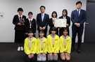 【2024年4月16日】小学生女子バレーボールチーム「八条アタッカーズ」がブロック優勝の快挙