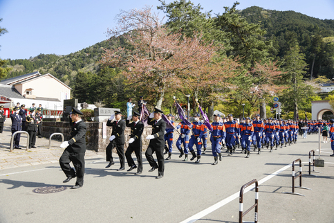 町内分列行進・パレード