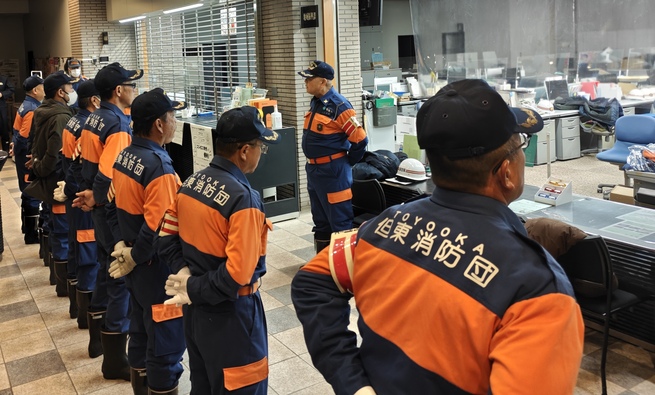 団長訓示