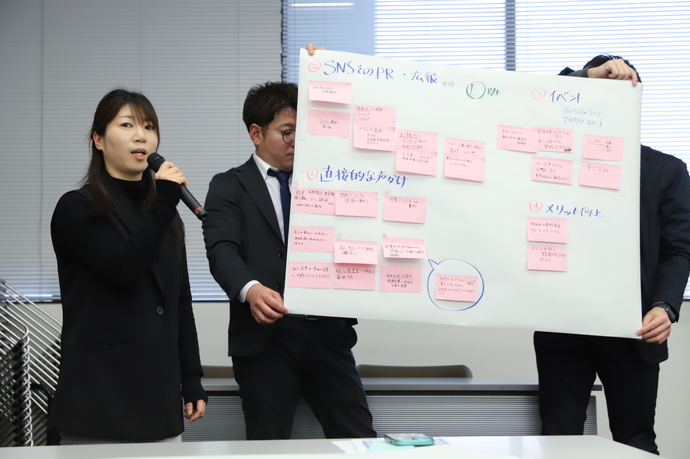 写真：意見交換会の様子