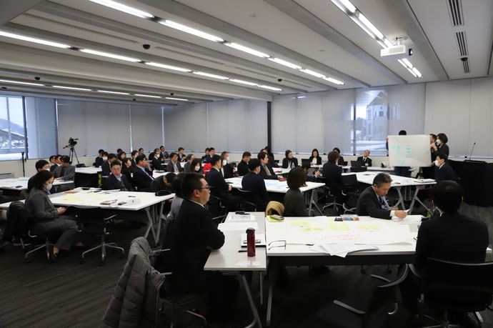写真：意見交換会の様子