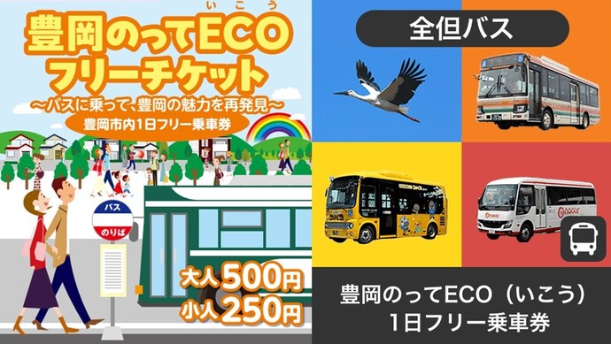豊岡のってECOロゴ