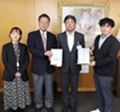 画像：コミュニティ城崎の皆と市長