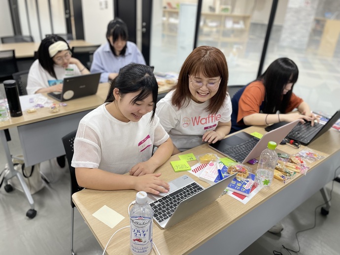2024Waffle Campホームタウンin豊岡の風景
