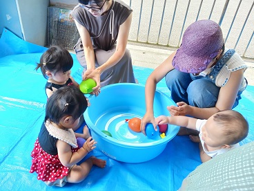 写真:おでかけ広場の様子